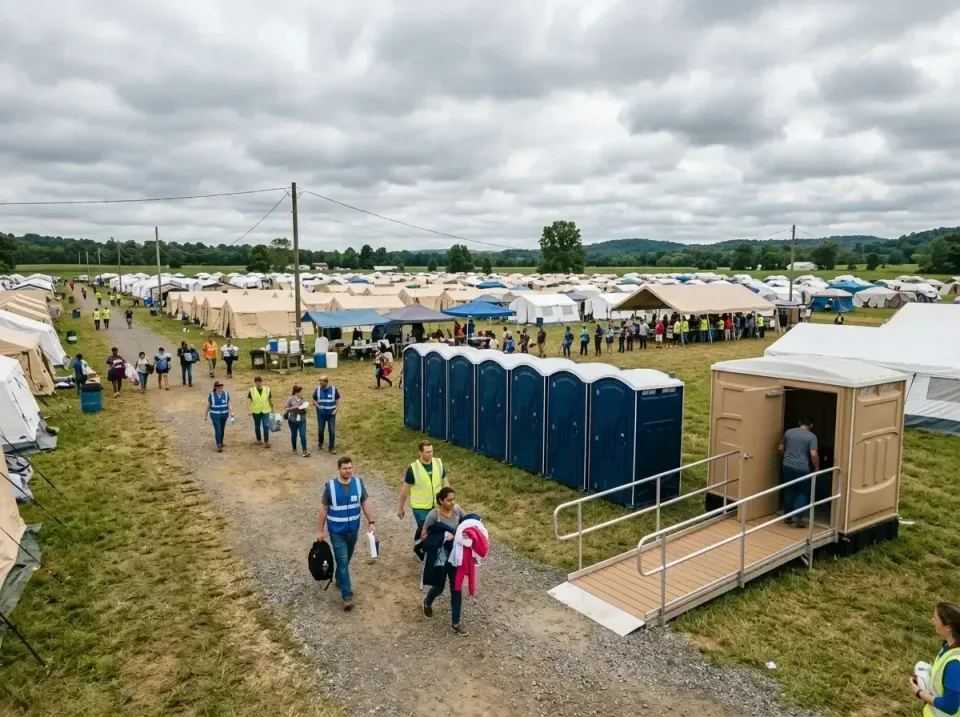 disaster-relief-camp-restrooms-010 — frequently asked questions, Dumpster & Portable Bathrooms Rental in South Greensburg, PA